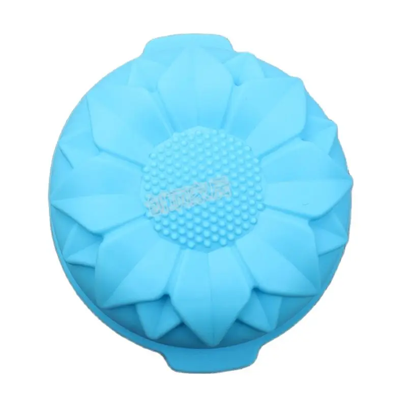 Sunflower Silicone Fondant Mould Cake Chocolate Mold Non-toxic Bakeware Form DIY Pastry Tools Kitchen Accessories k952