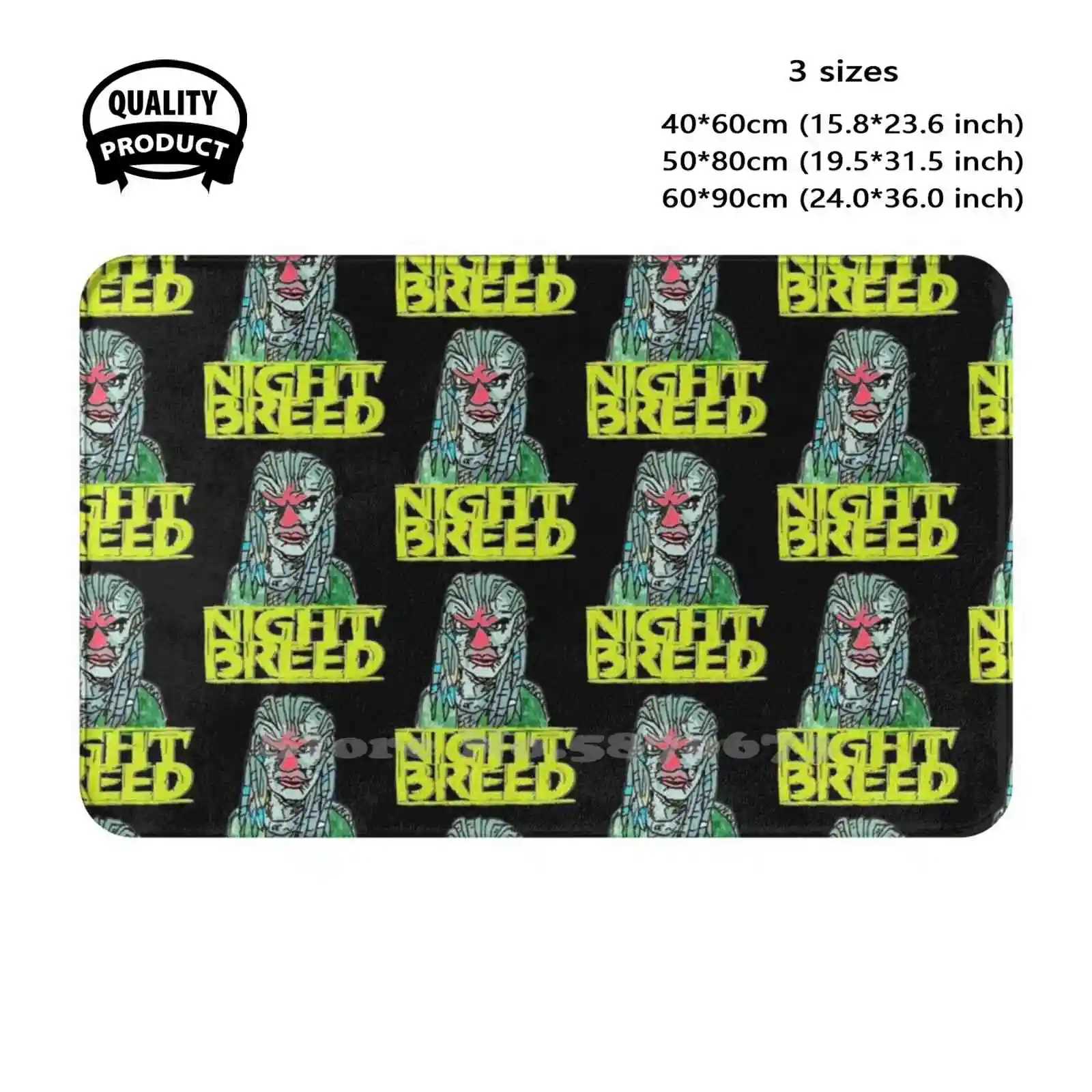 Nightbreed Soft Cushion Home Carpet Door Mat Car Rug Horror Clive Barker Book Of Blood Hellraiser Cenobites Lovecraft