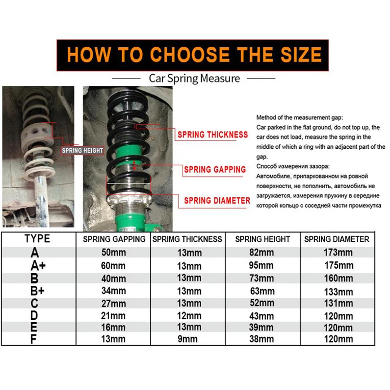 2pcs Car Shock Absorbers Urethane Auto-buffers Spring Bumper Power Accessories for Vehicles Car Shock Absorber Car Parts