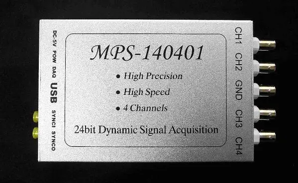 

MPS-140401-M Three-way IEPE Plus One-way Voltage 24-bit High-precision High-speed Signal Acquisition Card LabVIEW