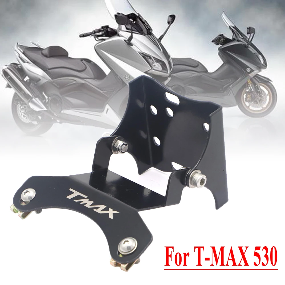 For YAMAHA TMAX 530 T-MAX 530 2017-2019 Windscren Bracket Mount Smartphone GPS Holder Navigation Bracket tmax 530