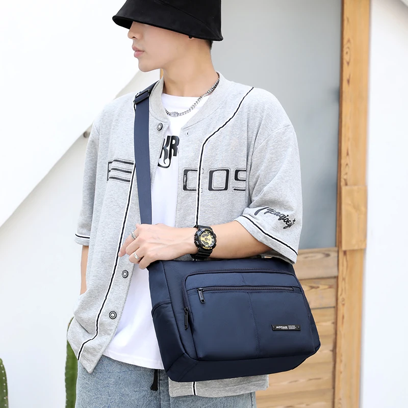 AOTIAN Brand Men\'s Shoulder bag Casual Crossbody Bag Outdoor Sports Man Messenger Bag High Quality Nylon Business Male Handbags