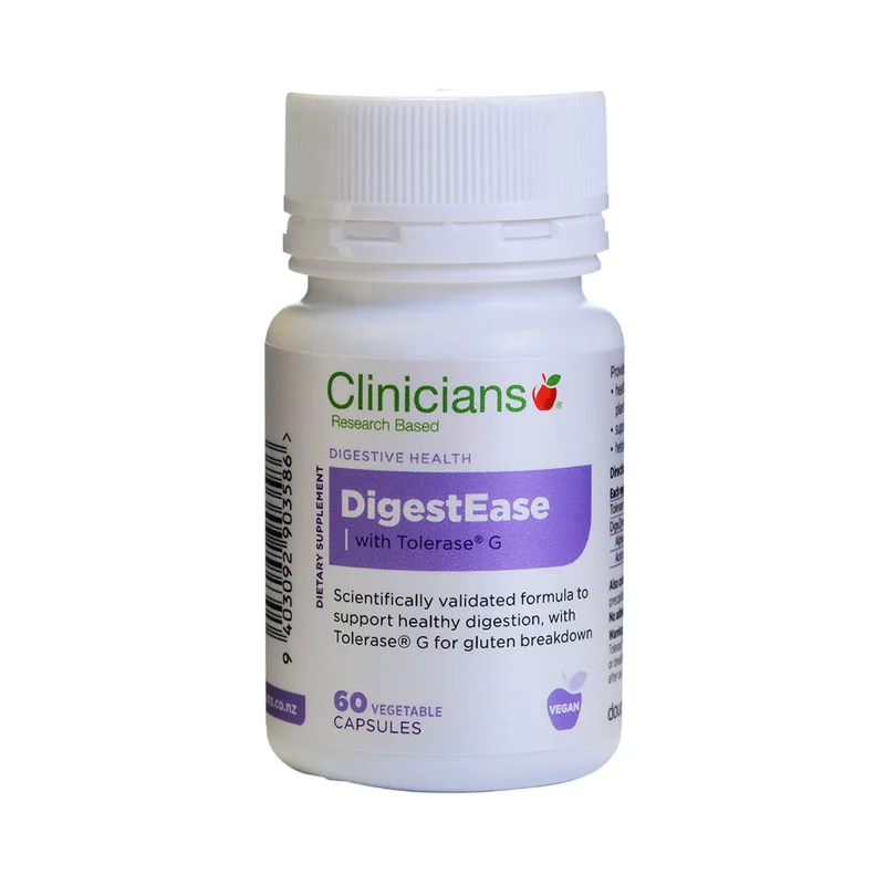 

Clinicians Digestive Enzyme 60 Capsules/Bottle Free Shipping