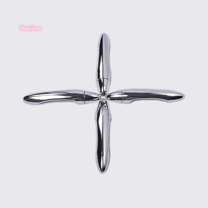 FUNDUOO For Kia K3 / Kia Cerato 2012 2013 2014 2015 2016 2017 New Chrome Door Handle Cover Trim Sticker Car Styling Accessories