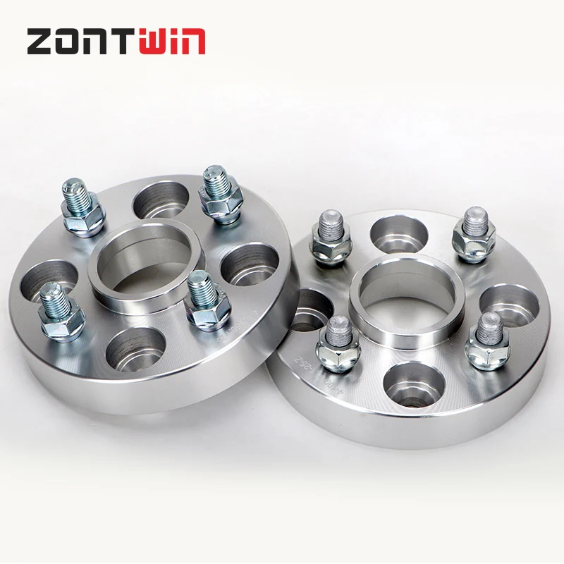 2Pieces 20/25/30/40mm PCD 4x108 CB 63.4mm Wheel Spacer Adapter Ford Fiesta/ST Focus Ecosport/Ka/Ka+/Figo/Lkon/B-max M12XP1.5