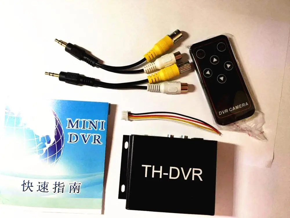 NEW TH-DVR C-DVR Dual Card FPV Mini DVR Digital Video Audio Recorder supports 1080P 720 HD AHD/TVI/CVI with romote control