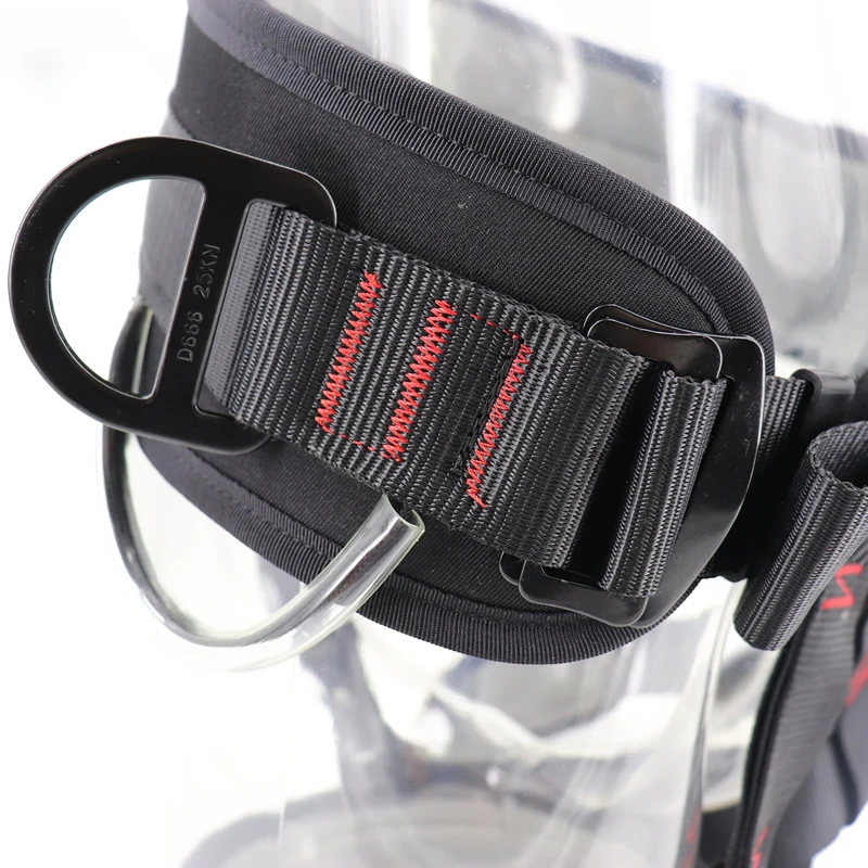 2500KG Outdoor Climbing Safety Belt Rock Climbing Harness Half Body Harness Protective Supplies Survival Equipment