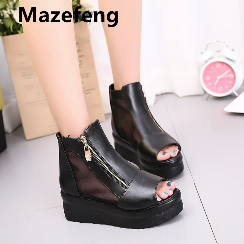 Peep Toe Sandals Ladies Summer Women Flats Female Buckle Strap Woman Shoes Women'S Solid Casual Beach Footwear Plus Size 2021