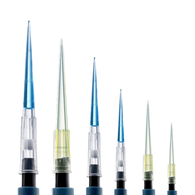 Lab Plastic Pipette Tip 10ul 200ul 1000ul 5ml 10ml Disposable MicroPipette Tips Transparent Autoclavable Medical Supplies