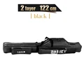 122 cm, 2 capas, negro