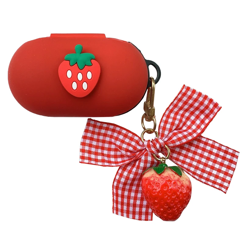 Custodia in Silicone simpatico cartone animato per Samsung Galaxy Buds / Buds + Plus custodia auricolare Bluetooth custodia per cuffie senza fili