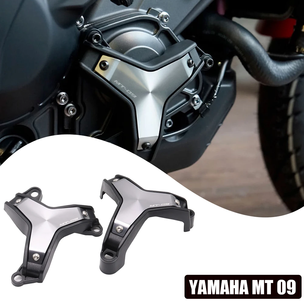 

NEW For YAMAHA MT 09 MT-09 MT09 Accessories 2021 SIDE ENGINE GUARDS Protection Cover Protective Sliders Crash Pad Protector