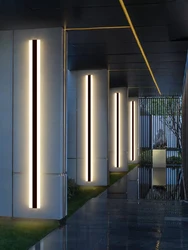 Led lâmpada de parede ao ar livre luz da porta do farol moderno à prova dwaterproof água varanda entrada jardim terraço iluminação decorativa interior lâmpada de parede