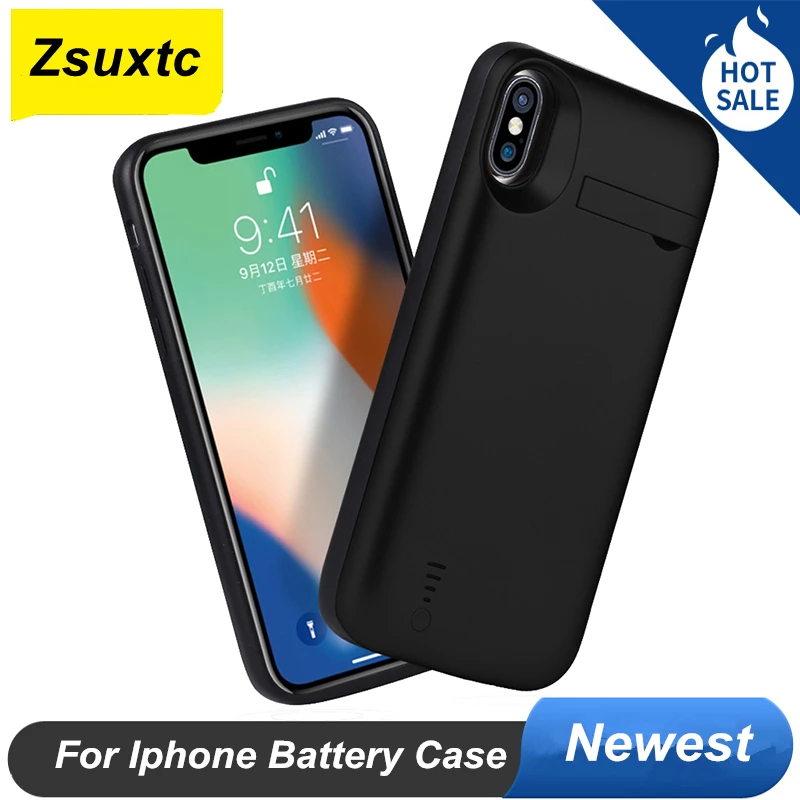 10000Mah Battery Charger Case For iphone 12 Mini 12 11 Pro 11 Pro Max X XS XR XS Max 6 6S 7 8 Plus Battery Case Power Case Bank