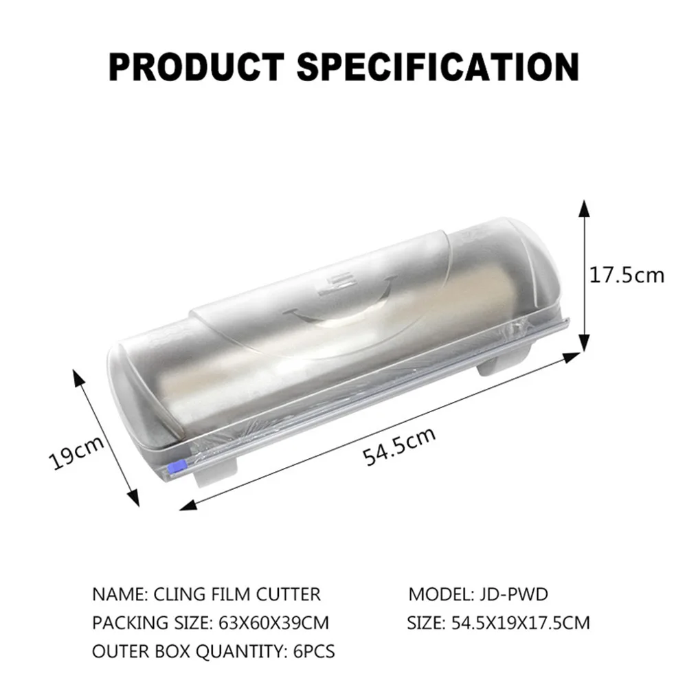 Haftenden Film Cutter Zinn Folie Cutter Spezielle Haftenden Film Cutter für Supermarkt