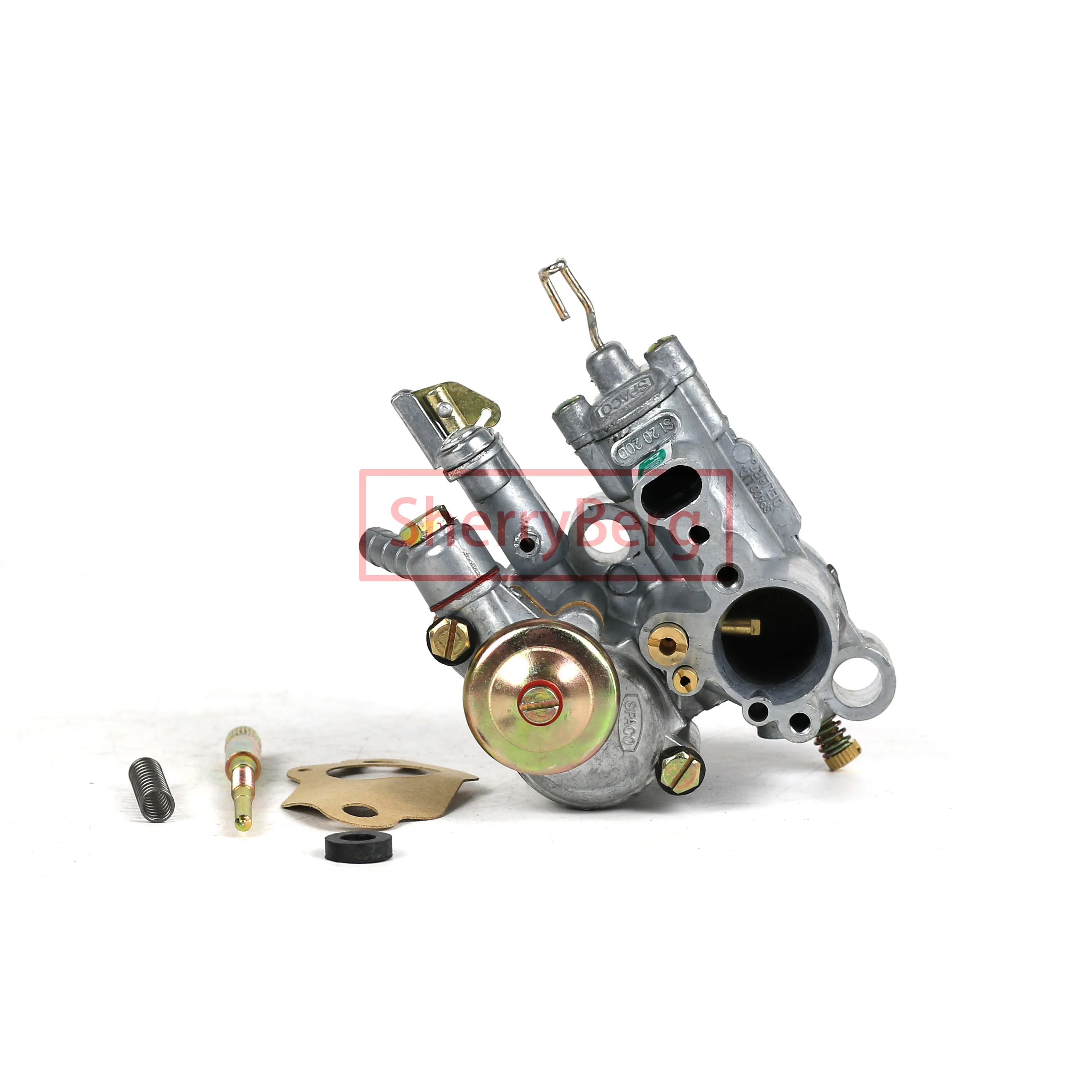 SherryBerg gaźnik carby nowy zamiennik dla gaźnika Vespa carb 100cc-150cc spaco dwusuwowy 20 mm non mix Vespa20 Delloto