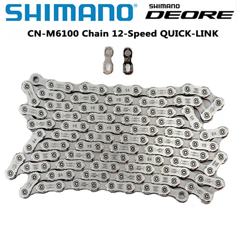 Картина 6: Переключатель передач SHIMANO DEORE M6100 1x1 2-скоростной, скоростной переключатель передач для горного велосипеда M6100, задний переключатель передач, солнечный свет, кассета 52T 50T 46T