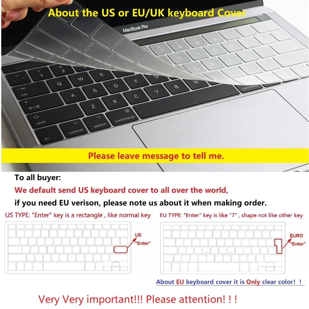 Laptop Hard Shell Case+Keyboard Skin Cover For MacBook Air 13 A1466 A1369  For New Pro 13 15 Touch Bar A2159 A1990 A1932 Pro 14