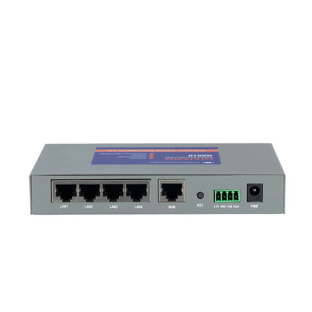 Imagem -04 - Qixiang-roteador de Modem Industrial Modem Lan Wan Wi-fi sem Fio Ethernet Rj45 Rs232 485 Vpn Qx510-w