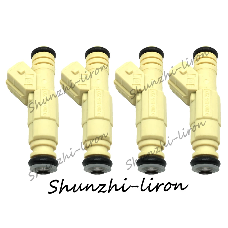 4pcs 0280155737 Fuel Injector For Ford V8 LS1 LT1 5.0L 5.7L 1986-2012 Car-styling Engine Injection Nozzle Injector Valve