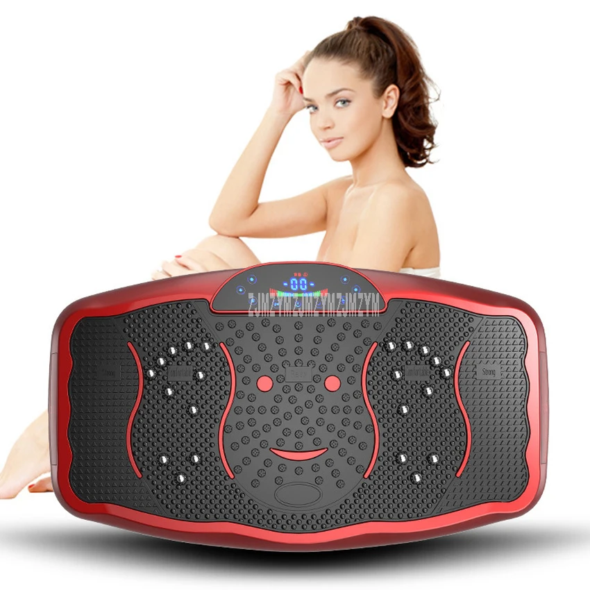 

Magnetic Therapy Electric Vibration Fitness Fat Burning Massager Machine Remote Control Indoor Mute Fitness Body Slimming Shaper