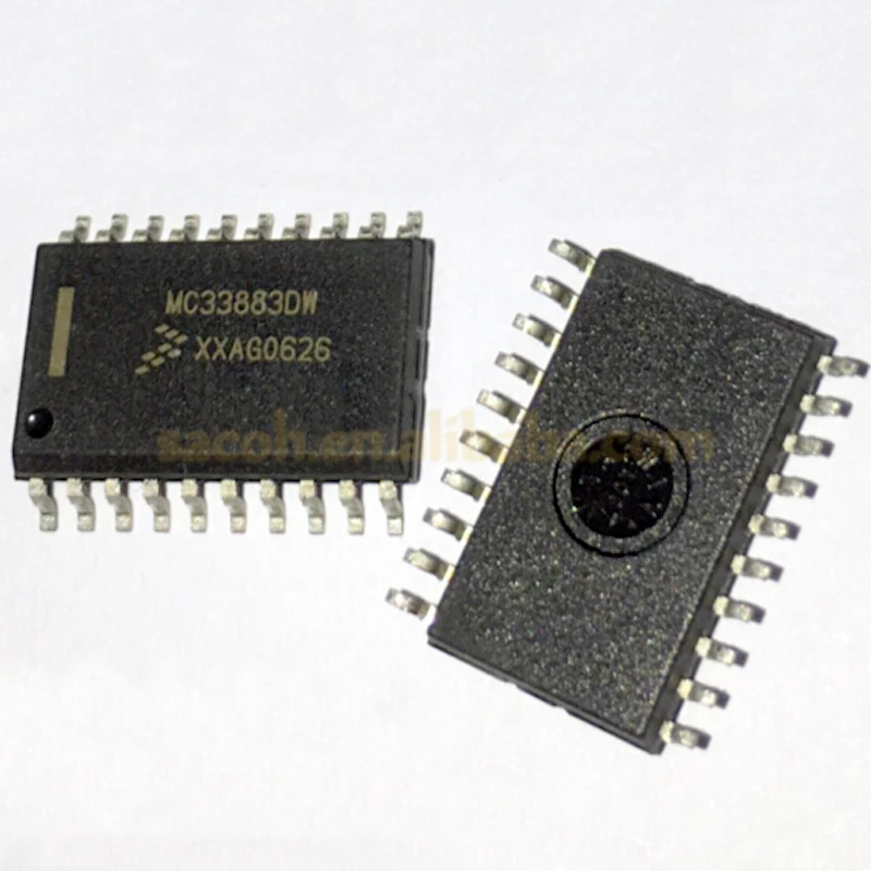 

2PCS/lot New OriginaI MC33883DW or MC33883DWR2 MC33883HEG or MC33884DW MC33884EG SOP-20 H-Bridge Gate Driver IC