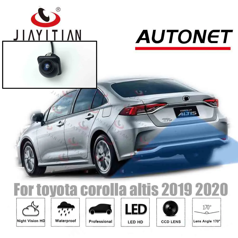 

JIAYITIAN Rear View Camera For Toyota Corolla altis hybrid Sedan 2019 2020 2021/CCD/Night Vision/Backup Reverse Parking camera