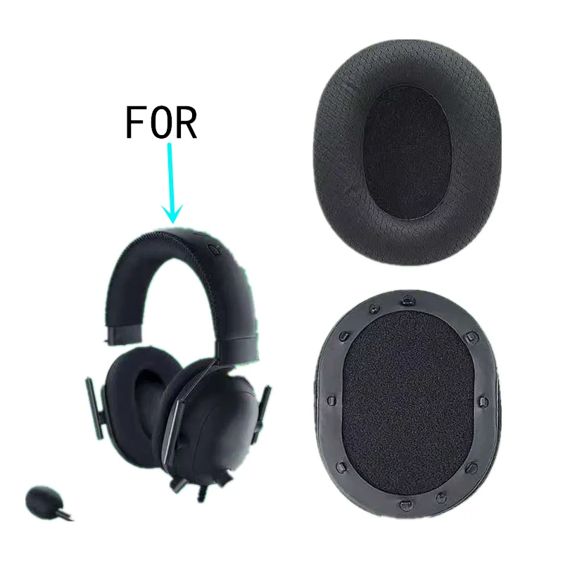 Ear Pads For Razer Black Shark V2 USB V2SE Pro Headphones Earpad  Ear Pads Pillow Ear Cushions Cover Cups Repair Parts