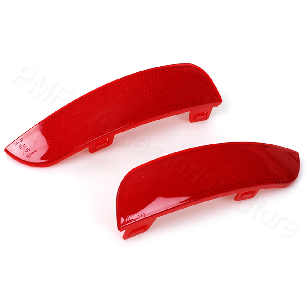 PMFC Stop Light Brake Light Rear Bumper Reflector Lamp Light Lens Reflector Lamp For Volvo S40 V50 2008-2015 30763345 30763346