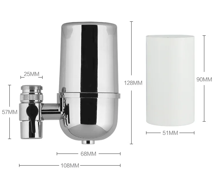 Filtr z węglem aktywnym zamiennik dla kranu filtry do wody jak QY-TF04/05/07/08/09/10