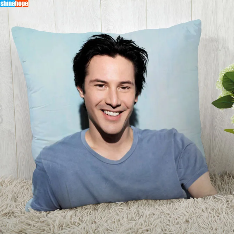 Keanu Reeves Pillow Cover Customize Pillowcase Modern Home Decorative Pillow Case For Living Room 2020.08.17