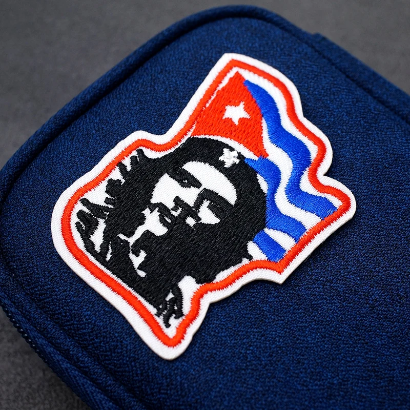 Che Guevara (dimensioni: 5,0X7,5 cm) Distintivi di stoffa fai da te Patch ricamate Applique Adesivi per vestiti da cucito Accessori di abbigliamento