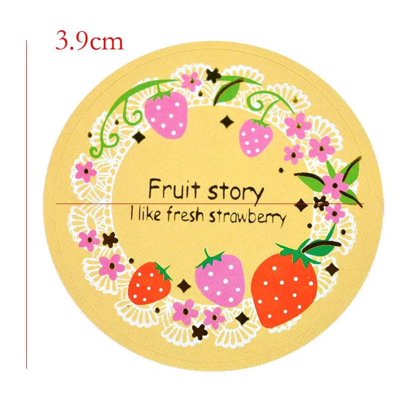 Strawberry  Decor  Stickers  Birthday  Fruit  Scrapbooking  Gift Lovely  Style Cute Paster 32PCS