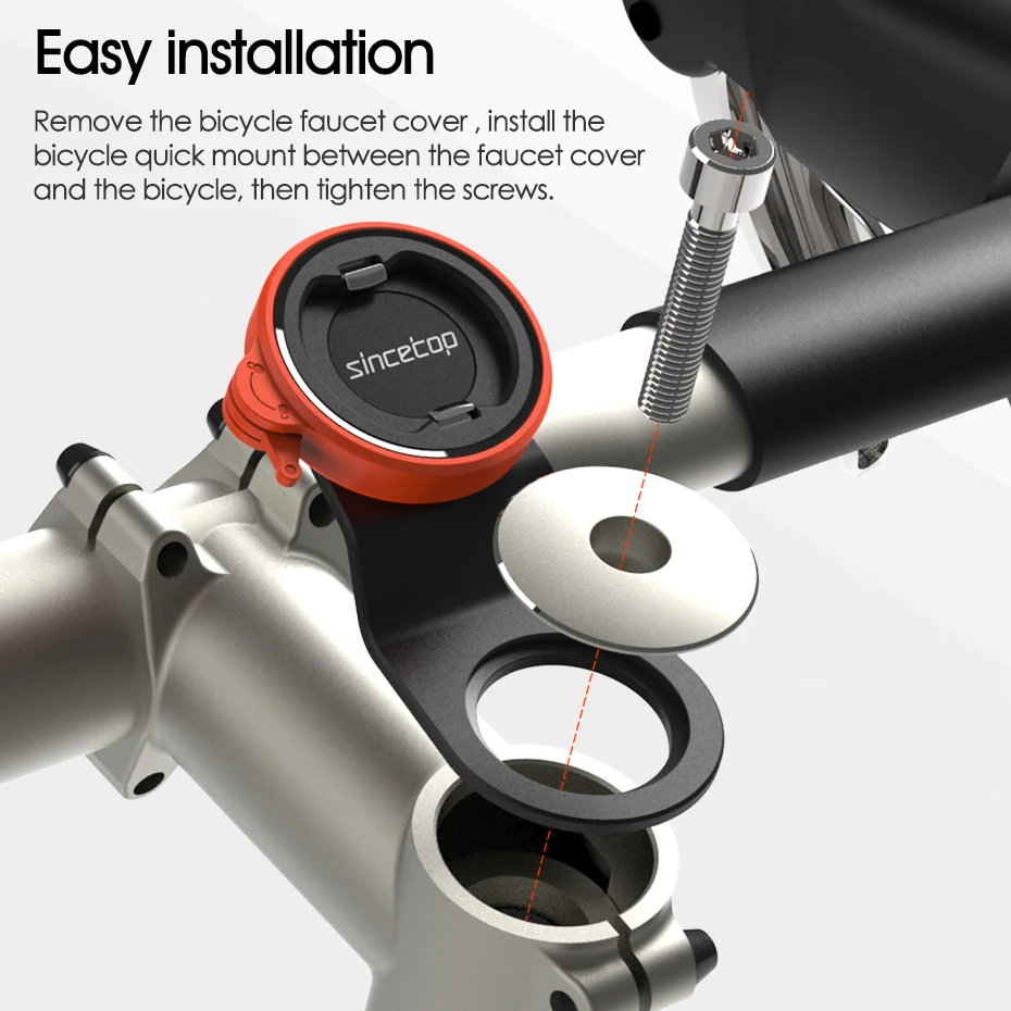 Fahrrad-Vorbau-Telefonhalterung, Mountainbike-Telefonhalter, universeller Aluminium-Lenker, Handy, Radfahren, MTB, schnelles Befestigen/Entnehmen – Detail 11