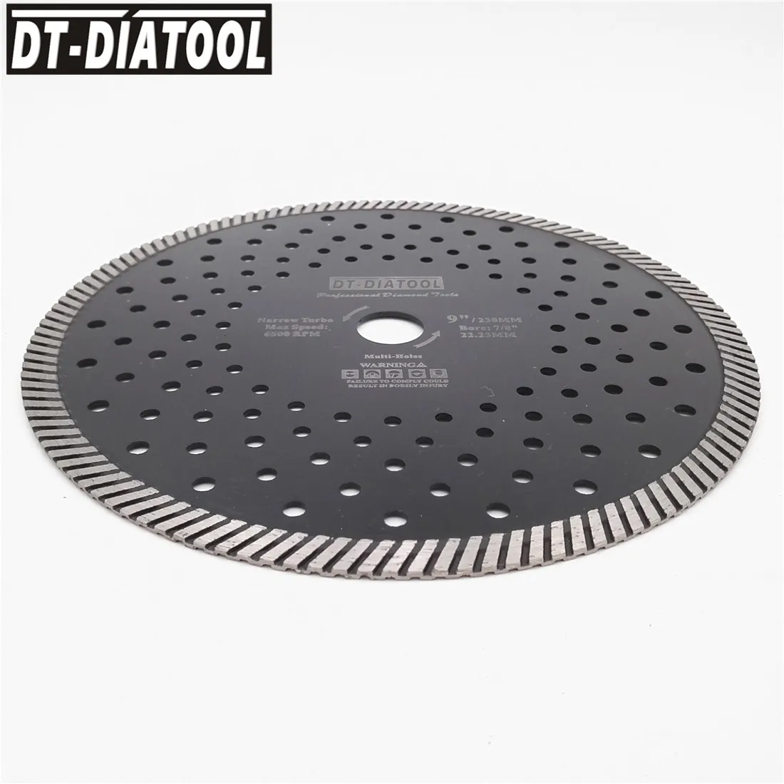 DT-DIATOOL 2個/pkダイヤモンド狭いターボマルチ穴切削ディスク円形花崗岩のためのソーブレード大理石径180ミリメートル + 230ミリメートル