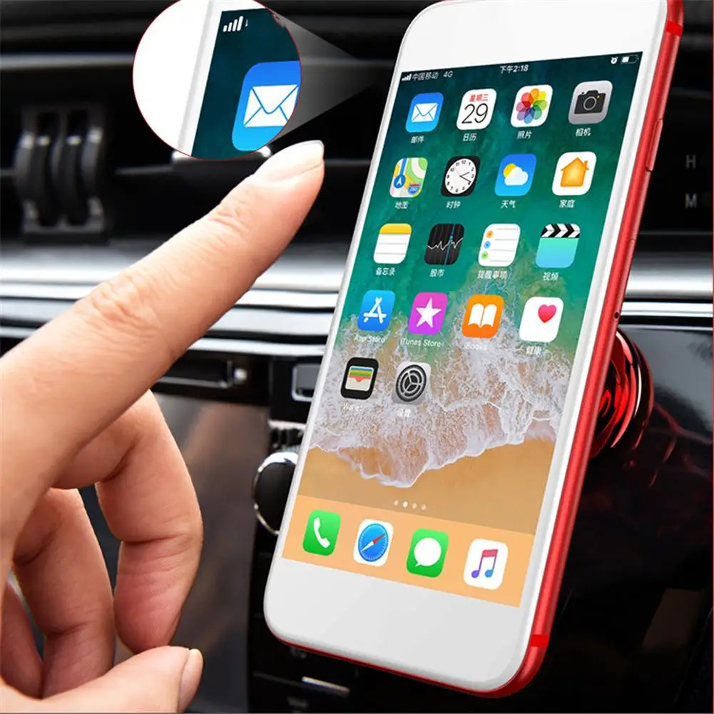 Lucky Cat Mobile Phone Car Multi-Function Navigation Suction Cup Type Magnetic Holder 360 Degree Rotation Angle Free Rotation