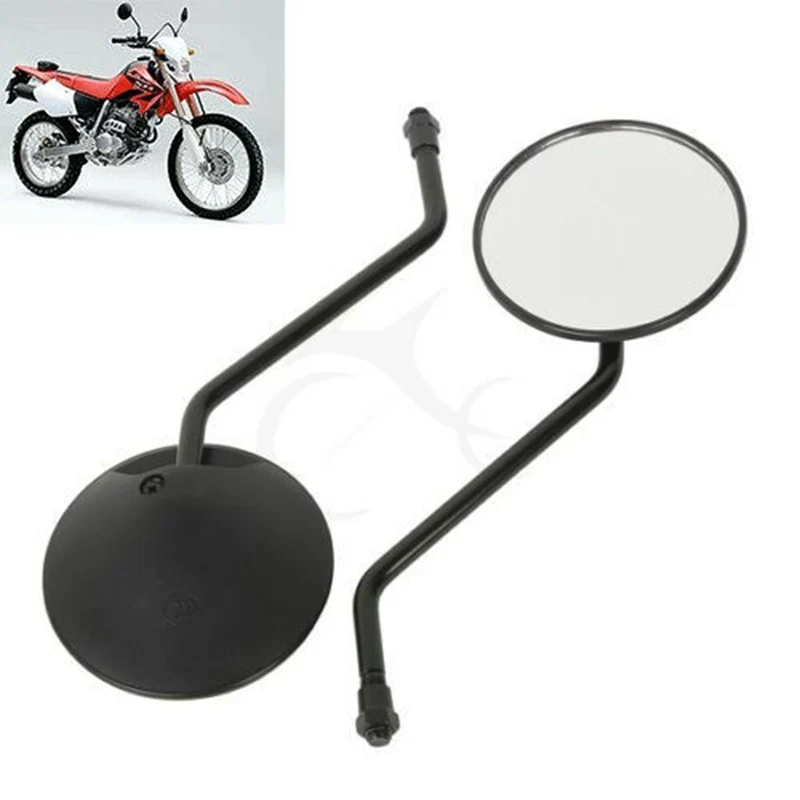 

Motorcycle 10mm Rear View Mirror For Honda XR80 230 TLR200 XR200 125 CT110 CG125 XL250 400