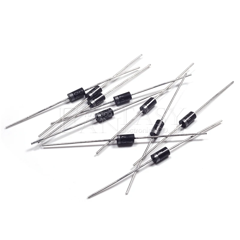 100pcs Rectifier Diode 2A 1000V DO-15 FR207