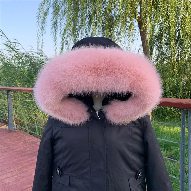 

Faux Fur Scarf Multicolor Decorative Shawl Faux Fur Collar Jacket Coat Fur Collar Warm Thickening Soft Hooded Bib