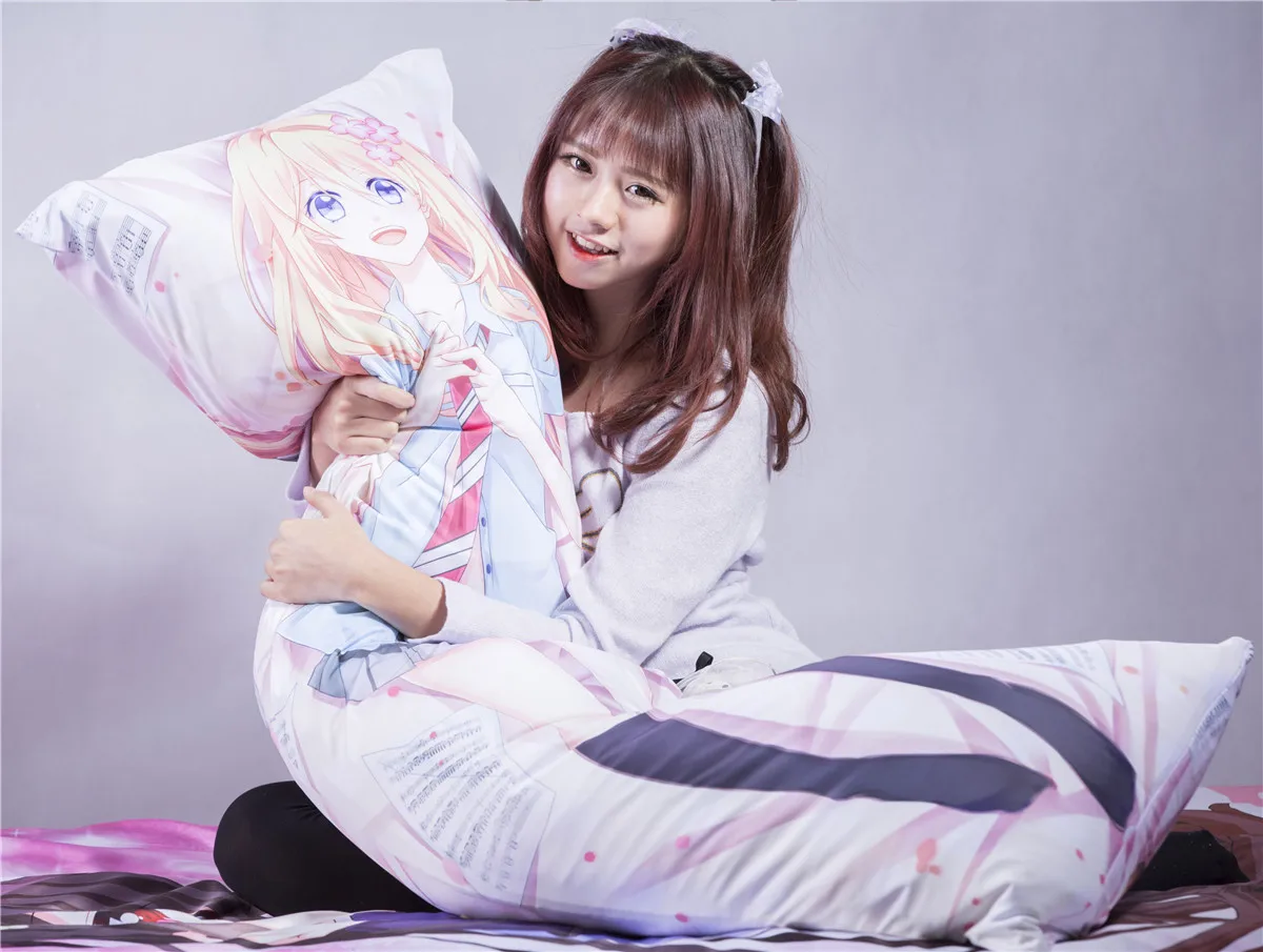 Anime THE IDOLM@STER Kawaii Decorative Sexy Pillow Covers Case Otaku Hugging Body Bedding Pillowcases