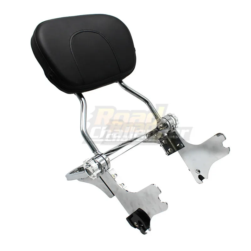 Motorcycle Sissy Bar Luggage Rack Passenger Backrest For Harley Road King Street Glide Road Glide FLTR FLHX FLHT FLHR 1997-2008