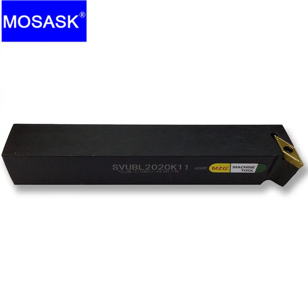 MOSASK أداة قطع CNC SVUBL12mm 16 مللي متر 20 مللي متر مخرطة خارجية تحول مقود مربع محول 35 درجة معينات شفرة VBMT