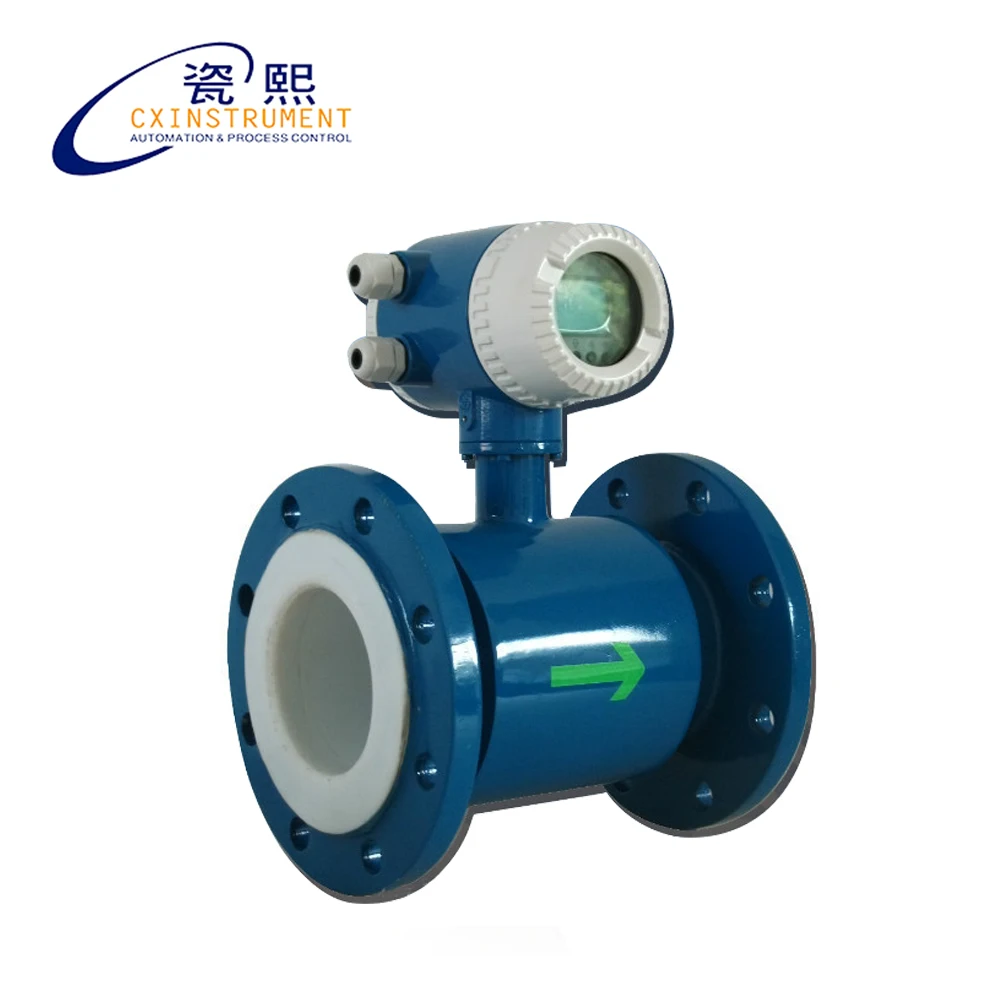 DN250 carbon steel Material with pulse and 4-20mA output Modbus water flow meter