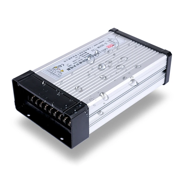 Rainproof 400W 12V 33A Switching Power Supply Driver for CCTV Camera LED Strip Light 200-230V AC to DC Transformer Outdoor Usage