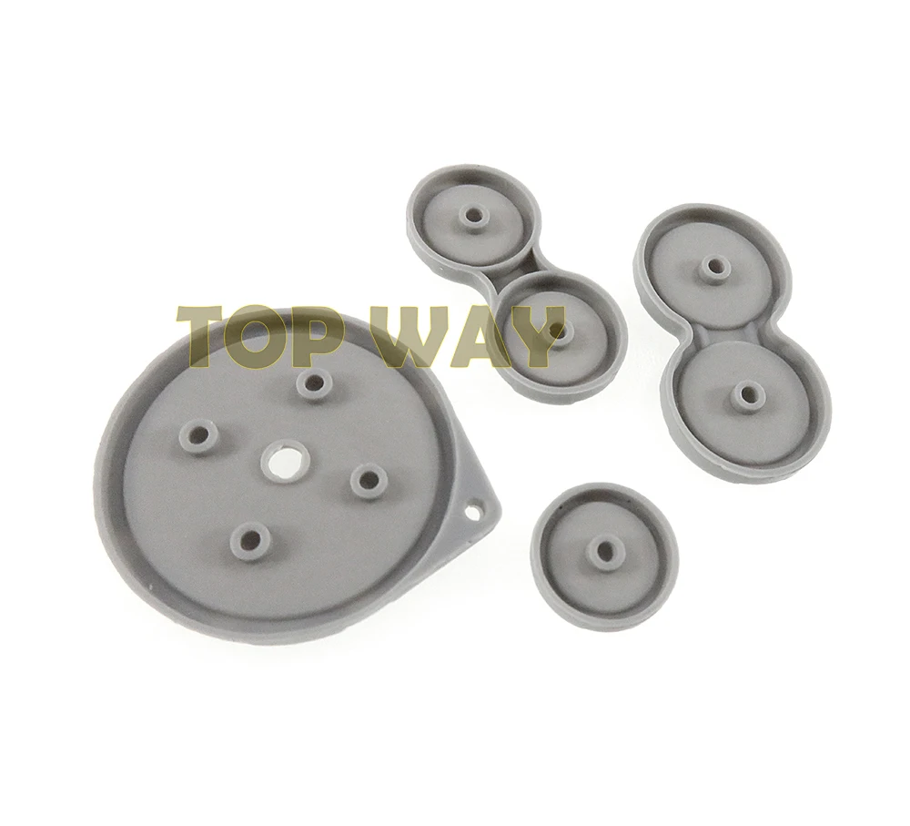 ゲームボーイアドバンスSP用導電性接着ゴム、コンソールキーパッド、GBA SP、1セット