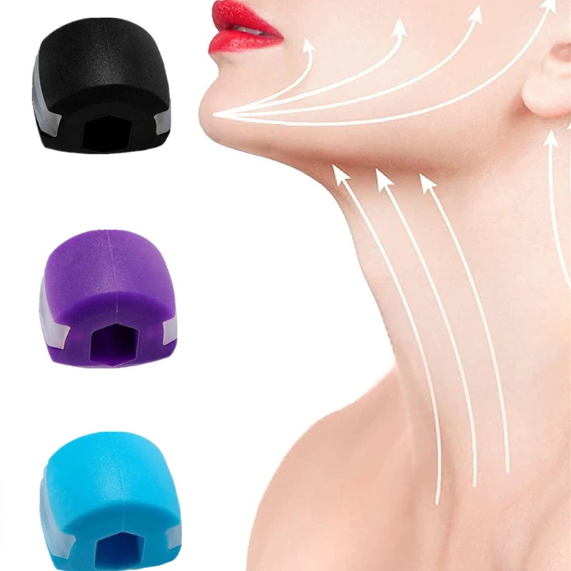 Food-grade Silica Gel Safe Jaw Trainer Anti-stress Face Fitness Ball Breaker Facial Toner Anti-Wrinkle Jawline Muscle Exerciser