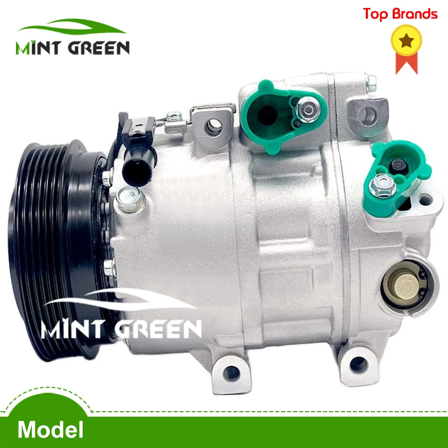 New Air AC Compressor For 06-13 Hyundai VERACRUZ 07-09 SANTA FE 3.3L 3.8L 977012B300 97701-2B300 97701-2B350 977012B350 6PK