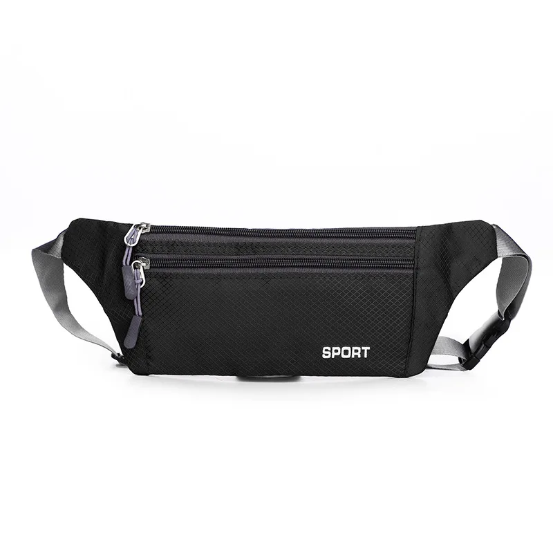 YoReAi Waterproof Bum Bag movement Waist Bags Men Chest Belt  Shoulder Pack Black Multiple Usage woman Run Fashion Travel Packs