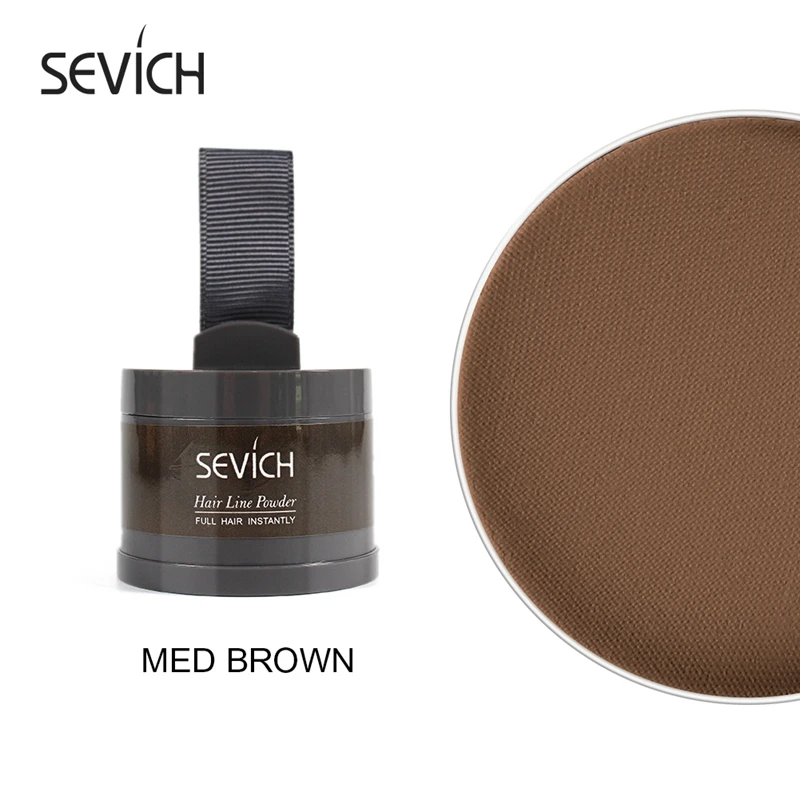 Sevich Haarlijn Poeder 4g Haarlijn Shadow Poeder Vrouwen Mannen Make-Up Haar Concealer Natuurlijke Cover Unisex Stijltang Borstel