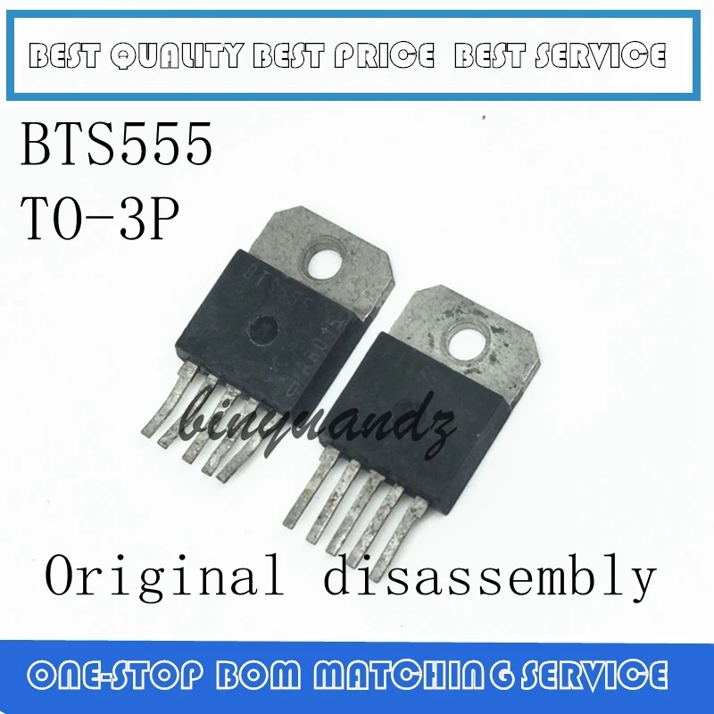 1 Cái/lốc BTS555 TO-3P Ban Đầu Tháo Lắp 100% Tốt Còn Hàng